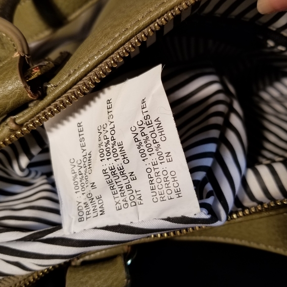 Charming Charlie Olive Handbag - Picture 12 of 16